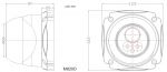 Видеокамера IP 1.3 Megapixel ( 720p) H.264. HD Network IP уличная